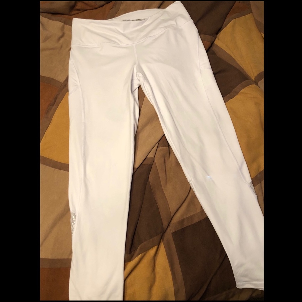Victoria Secret White Leggings with Pockets